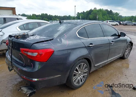 2014 Kia Cadenza Premium from USA, damaged, VIN KNALN4D76E5122723